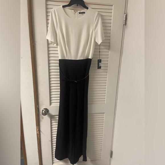 Tommy Hilfiger Pants - Tommy Hilfiger size 10 black and white jumpsuit.